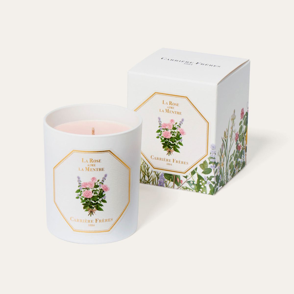 La Rose aime la Menthe Candle - Image 2